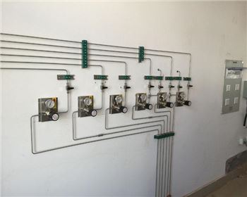 實驗室高純氣體管路安裝